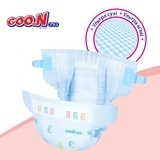 Підгузки на липучках GOO.N Plus 4/L (9-14 кг), 96 шт. (2 уп. по 48 шт.) - Pampik - 7