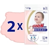 Підгузки на липучках GOO.N Plus М (6-11 кг), 112 шт. - Pampik - 2