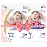 Підгузки на липучках GOO.N Plus S (4-8 кг), 140 шт. - Pampik