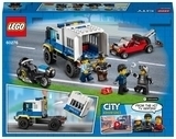 Подарунок. Конструктор LEGO City Police Транспорт для перевезення злочинців, 244 дет (60276) - Pampik - 9