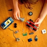 Подарунок. Конструктор LEGO City Елітний поліцейський загін переслідування бура (60273) - Pampik - 6