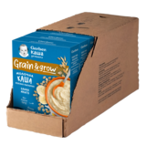 Подарунок! Молочна суха дитяча каша Gerber Вівсяно-пшенична Банан-Манго, 240 г - Pampik - 5