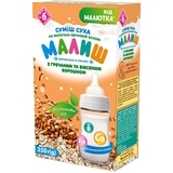 Суха суміш Малиш на молочно-зерновій основі з гречаним та вівсяним борошном, 350 г - Pampik