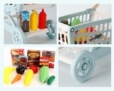 Візочок для покупок у супермаркеті Beiens, блакитний (M890blue) - Pampik - 2