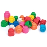 Іграшка-конструктор Clementoni Soft Clemmy М'які блоки, 24 деталей (14889) - Pampik - 2