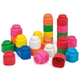 Іграшка-конструктор Clementoni Soft Clemmy М'які блоки, 24 деталей (14889) - Pampik