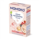 Каша на козячому молоці МАМАКО 7 злаків з ягодами, 200 г - Pampik