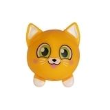 Іграшка-антистрес Kids Team Тварини-малюки Кошеня помаранчеве (CKS-10500) - Pampik