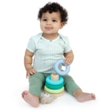 Іграшка-пірамідка Ingenuity Cutie Stacks - Nate (16879) - Pampik - 2