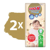 Підгузки-трусики Goo.N Premium Soft 5/XL (12-17 кг), 72 шт. - Pampik - 2