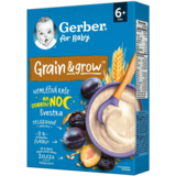 Безмолочна каша Gerber Вівсяно-пшенична з чорносливом, 200 г - Pampik - 2