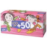 Носові хусточки двошарові Bella Baby Happy, в асортименті, 150 шт. - Pampik - 4