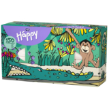 Носові хусточки двошарові Bella Baby Happy, в асортименті, 150 шт. - Pampik - 3