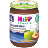 Молочна каша HIPP На добраніч манна з фруктами, 190 г - Pampik - 2