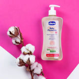 Шампунь-гель для тіла і волосся Chicco Baby Moments Без Сліз, для чутливої ​​шкіри, 500 мл - Pampik - 5