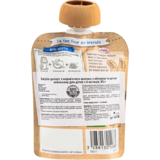 Органическое молочное пюре Babybio из коровьего молока с яблоком и апельсиновым цветом, 85 г - Pampik - 2