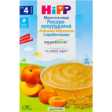 Молочна каша HiPP Рисово-кукурудзяна Персик-Абрикос, 250 г - Pampik - 2