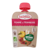Пюре органическое Babybio из яблока и малины, 90 г - Pampik