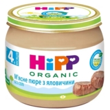 Органічний м'ясне пюре HiPP з яловичини, 80 г - Pampik - 2