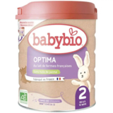 Органическая молочная смесь BabyBio Optima 2, 800 г - Pampik