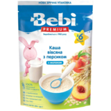 Молочна каша Bebi Premium Вівсяна з персиком, 200 г - Pampik