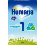 Суха молочна суміш Humana 1 з пребіотиками, LC PUFA та нуклеотидами, 300 г - Pampik