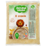 Каша швидкого приготування Вайз Дитяча кашка 8 злаків безмолочна, 150 г - Pampik