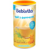 Дитячий чай з фенхеля Bebivita в гранулах, 200 г - Pampik