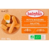 Органічне дитяче печиво Babybio Мій перший бісквіт, 120 г - Pampik - 3