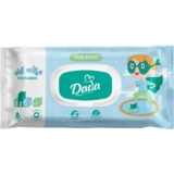 Дитячі вологі серветки Dada для хлопчиків, без запаху, з клапаном, 120 шт. - Pampik