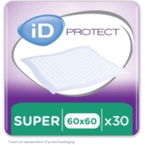 Одноразові гігієнічні пелюшки iD Protect Expert Super, 60x60 см, 30 шт. - Pampik
