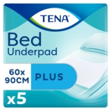 Одноразові пелюшки Tena Bed Plus, 90х60 см, 5 шт. - Pampik