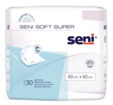 Одноразові пелюшки Seni Soft Super, 60х60 см, 30 шт. - Pampik