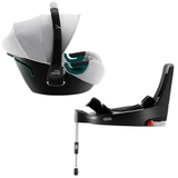 Автокрісло Britax Romer Baby-Safe I-Size Nordic Grey з платформою Flex Base I-Size (2000035101) - Pampik
