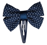 Набор зажимов для волос Titania Бабочка, синий, 6 см, 2 шт. (7910 GIRL B) - Pampik