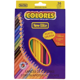 Набір кольорових олівців Colores 36 кольорів (833745) - Pampik