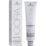 Перманентная краска для зрелых волос Schwarzkopf Professional Igora Royal Absolutes Silver Whites тон Slate Grey (серебро) 60 мл - Pampik