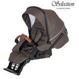 Універсальна коляска 2 в 1 Hartan Yes GTS Selection Brown, коричневий (2317129554-1) - Pampik - 3