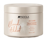 Маска для всіх типів білявого волосся Indola Blond Addict, 200 мл (2293343) - Pampik
