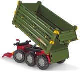 Причіп на 6 колесах Rolly Toys rollyMulti Trailer, зелений (125012) - Pampik - 2