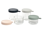 Набор стеклянных контейнеров Beaba, 4 шт. (912997) - Pampik - 3