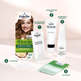 Стійка крем-фарба для волосся Schwarzkopf Palette Naturals, 1-0 Чорний, без аміаку, 110 мл - Pampik - 7