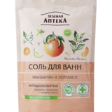 Сіль для ванн Зеленая Аптека Мандарин та бергамот антицелюлітна 500 г - Pampik