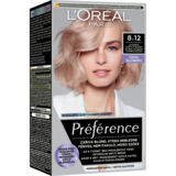 Фарба для волосся L'Oréal Paris Preference, відтінок 8.12 (Аляска), 174 мл (AA180700) - Pampik
