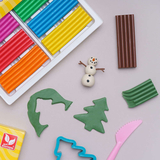 Пластилін восковий Школярик, прямокутний, 10 кольорів, 230 г (303116003-UA) - Pampik - 3