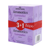 Твердое мыло Aromatics Лаванда, 400 г (4 шт. по 100 г) (ABSL400) - Pampik - 2