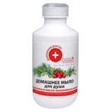 Рідке мило для душу Домашний Доктор Брусниця та олія ялівцю, 500 мл - Pampik
