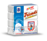 Мило господарське Friends з відбілюючим ефектом, 500 г (4 шт. по 125 г) - Pampik