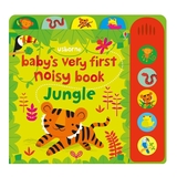Музична книжка Baby's Very First Noisy Book Jungle - Fiona Watt, англ. мова (9781474921732) - Pampik