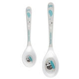 Набір ложечок з меламіну Canpol babies Exotic Animals, 2 шт., сірий (4/530_grey) - Pampik